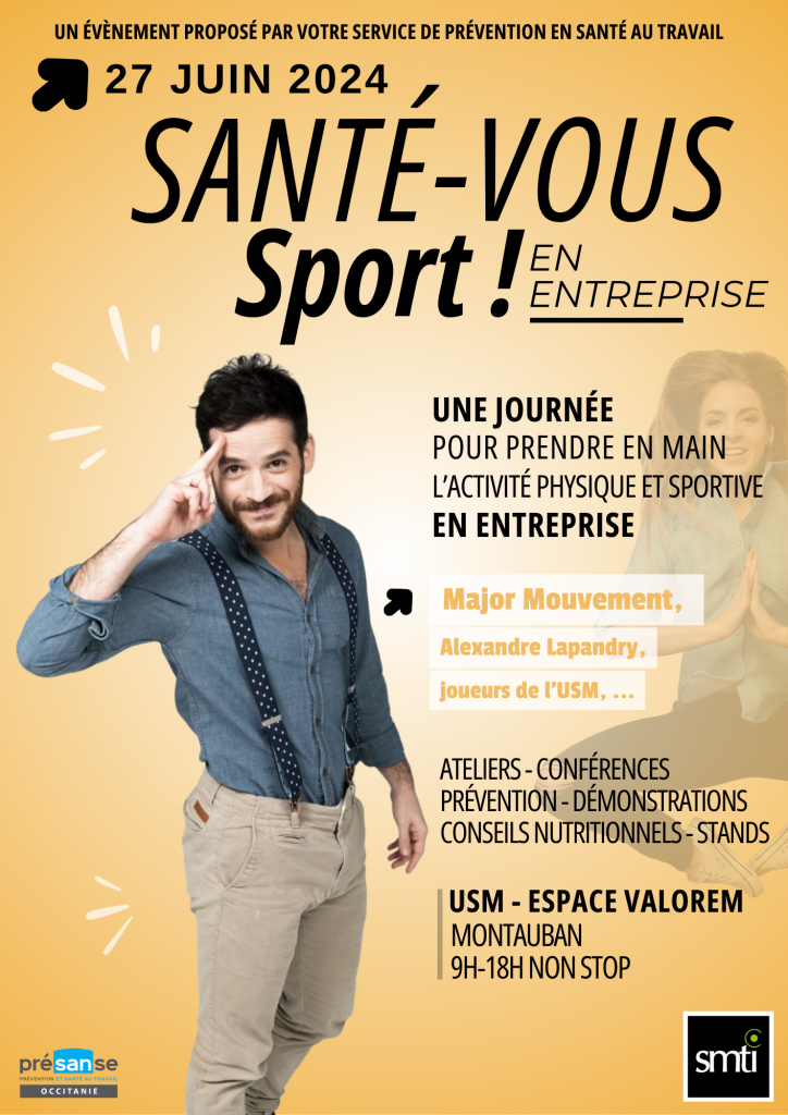 Santé-Vous Sport en Entreprise !